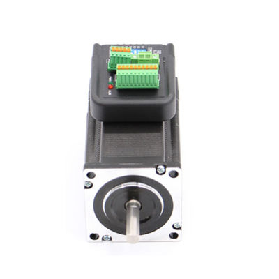 qualità  NEMA 24 Integrated Closed Loop Stepper Motor 36v 3.0nm 2 Phase Hybrid Stepper Motor With 8*31mm Driver fabbrica