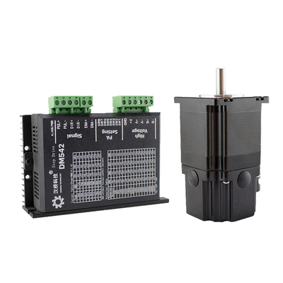 Nema23 Microstep Stepper Motor Driver 2 Phase Stepper Motor With Driver Kit Dm 542 With Brake DM542+57BYG250Ez